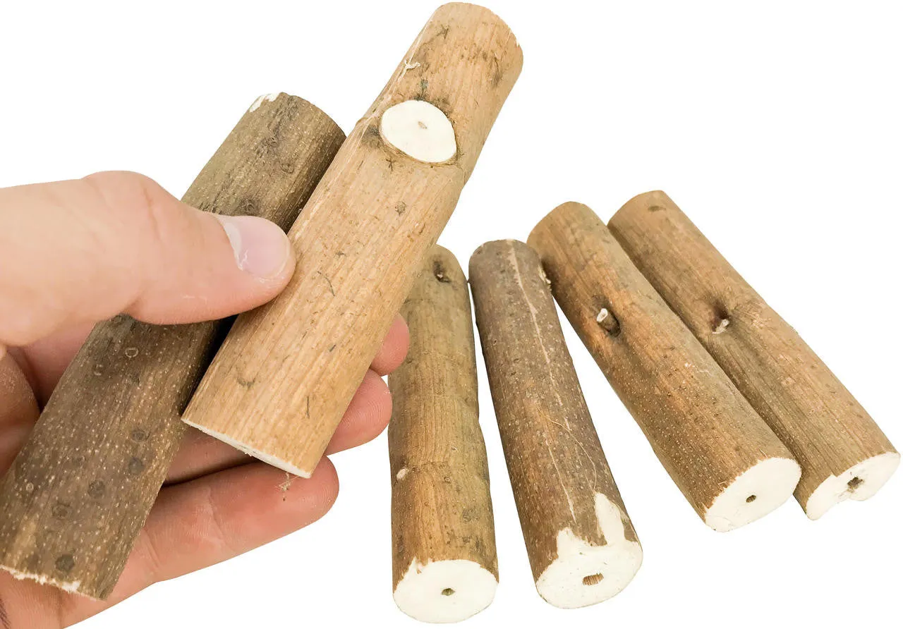 1211 Pk6 Natural Bark Sola Sticks