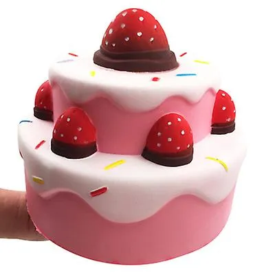 20*17*14cm Slow rebound Oversized Strawberry cake squishy,stress-relieving toy for kids,adult AZ16493