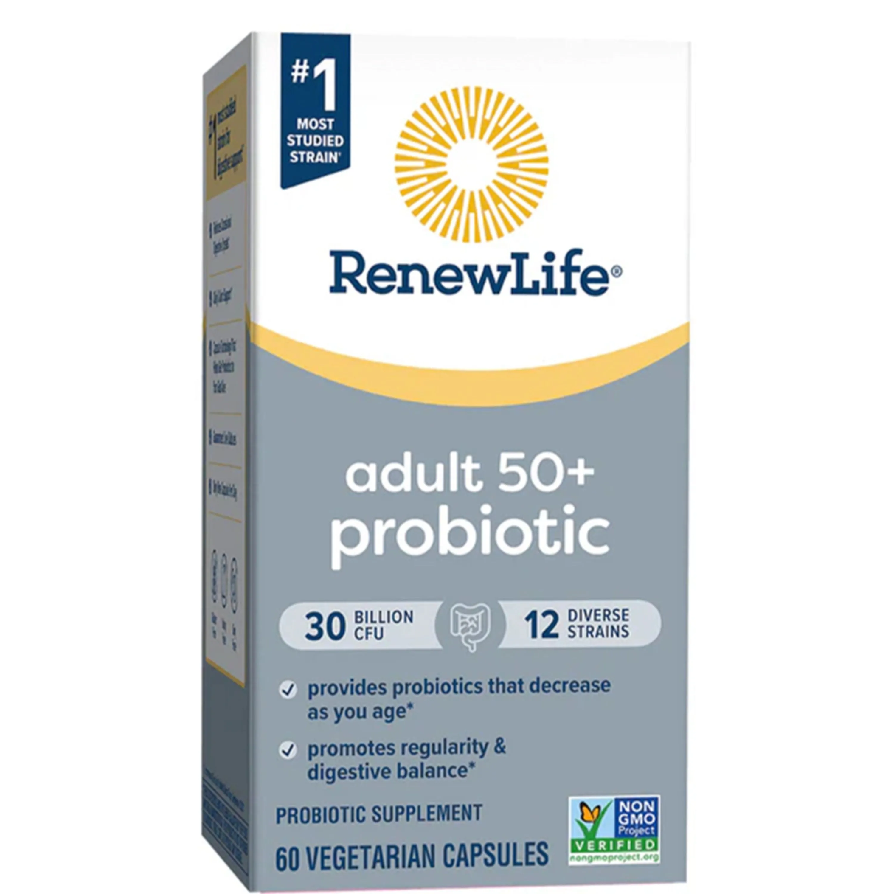 Adult 50  Probiotic 30 Billion CFU, 60 Vegetarian Capsules