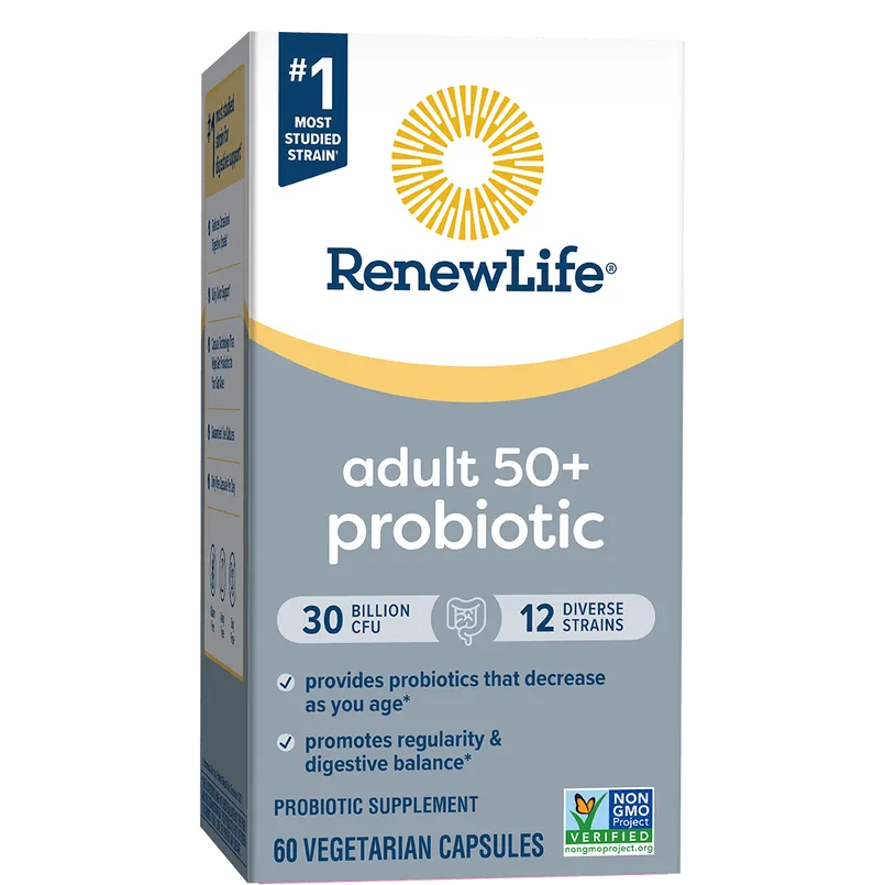 Adult 50  Probiotic 30 Billion CFU, 60 Vegetarian Capsules