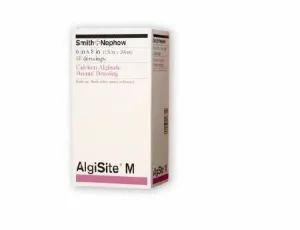 AlgiSite M 59480300 Calcium Alginate Dressing, Box of 10