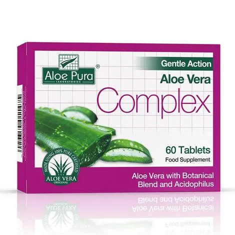 Aloe Pura Organic Aloe Vera Complex  - 60