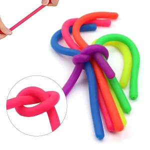 Anti Stress Fidget Noodle Stretch Rope Toy String Fidget Autism Funny Toy Kids Gift