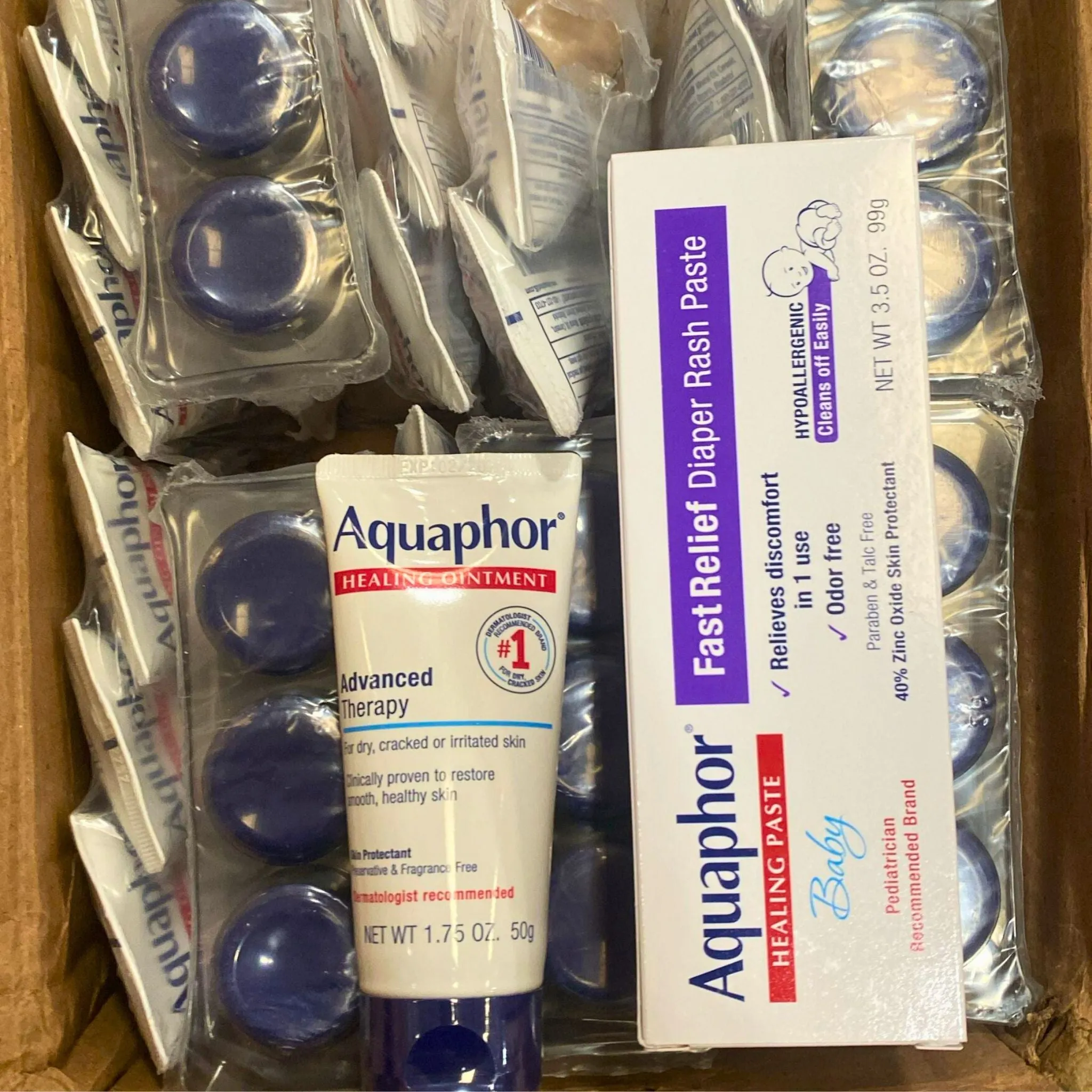 Aquaphor Healing Paste baby Mix (48 Pcs Lot)