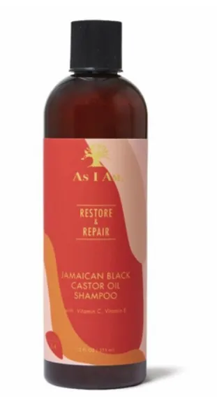 AS I AM JAMAICAN BLACK CASTER OIL SHAMPOO  12OZ