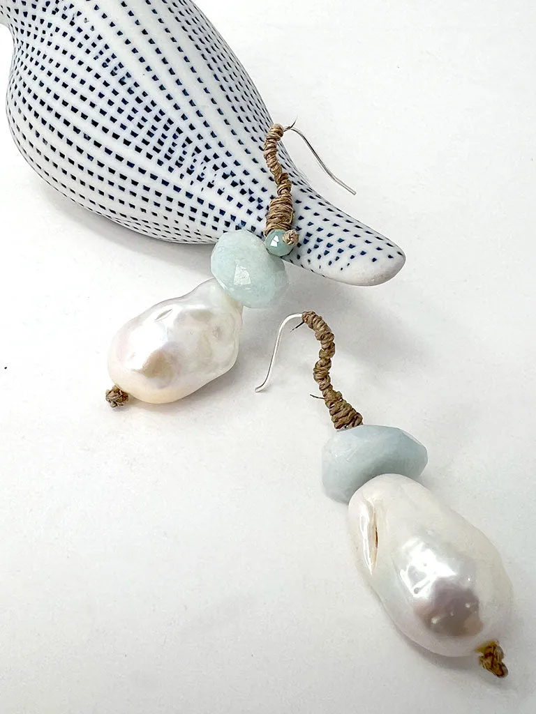 Baroque Chalcedony Linen Drops