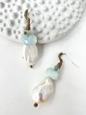 Baroque Chalcedony Linen Drops