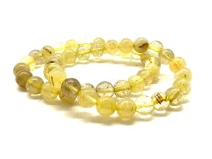 Bracelet: Golden Rutilated Quartz