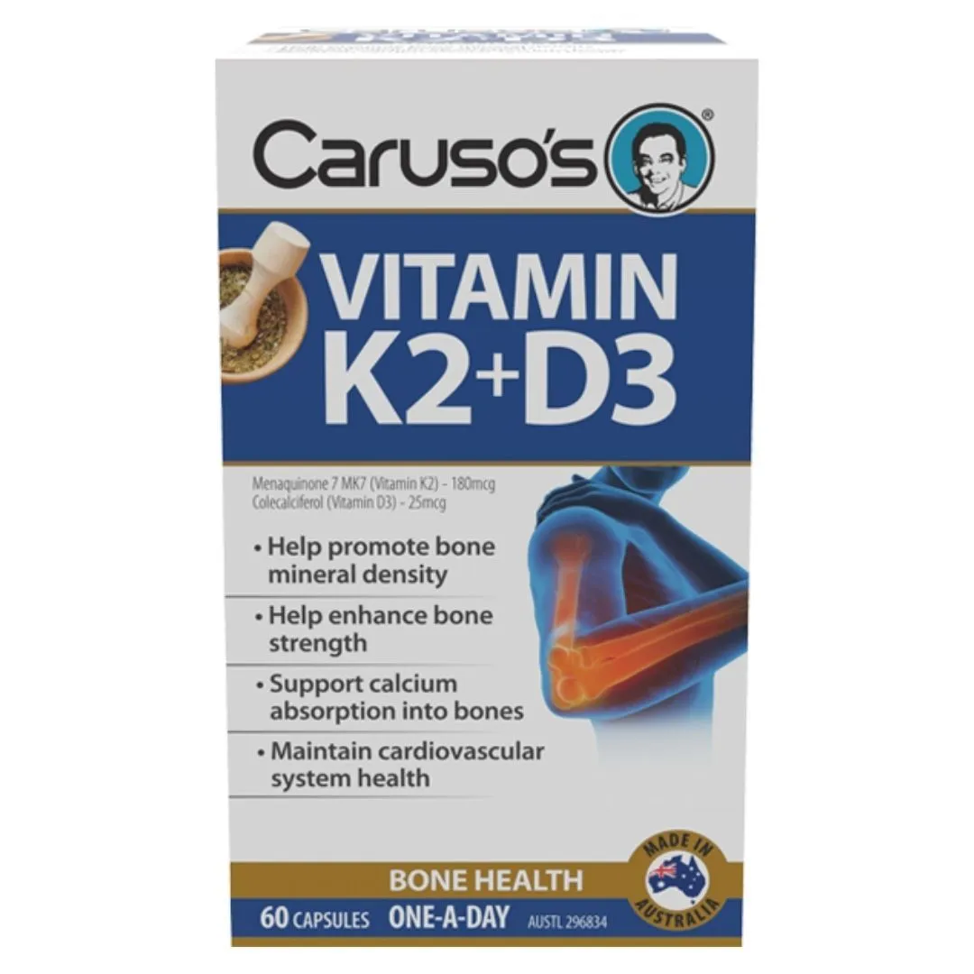 Carusos Vitamin K2 D3 One A Day