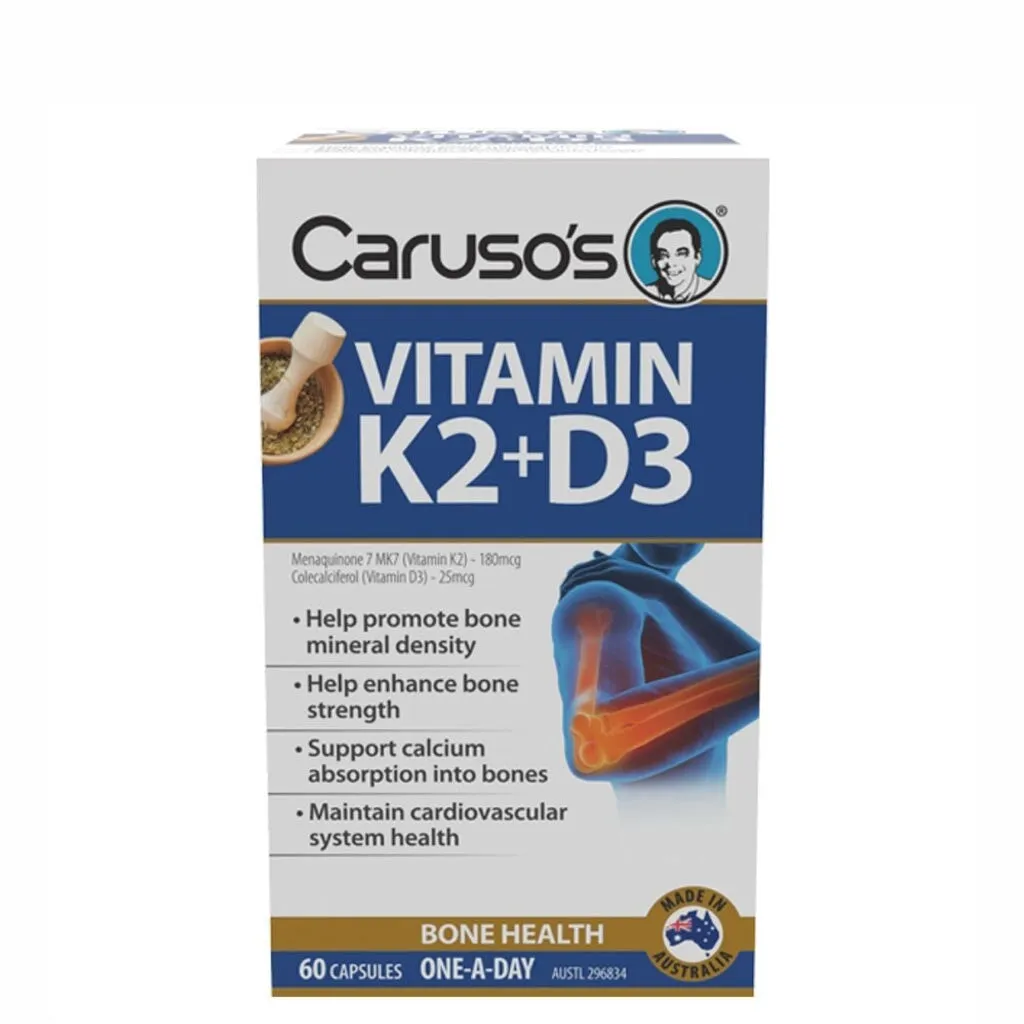 Carusos Vitamin K2 D3 One A Day