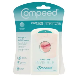 Compeed Cold Sore Invisible Patch (15 Patches)