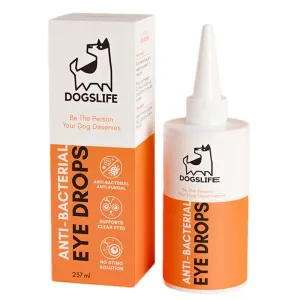 DOGSLIFE Anti-Bacterial Dog Eye Drops - 237ml