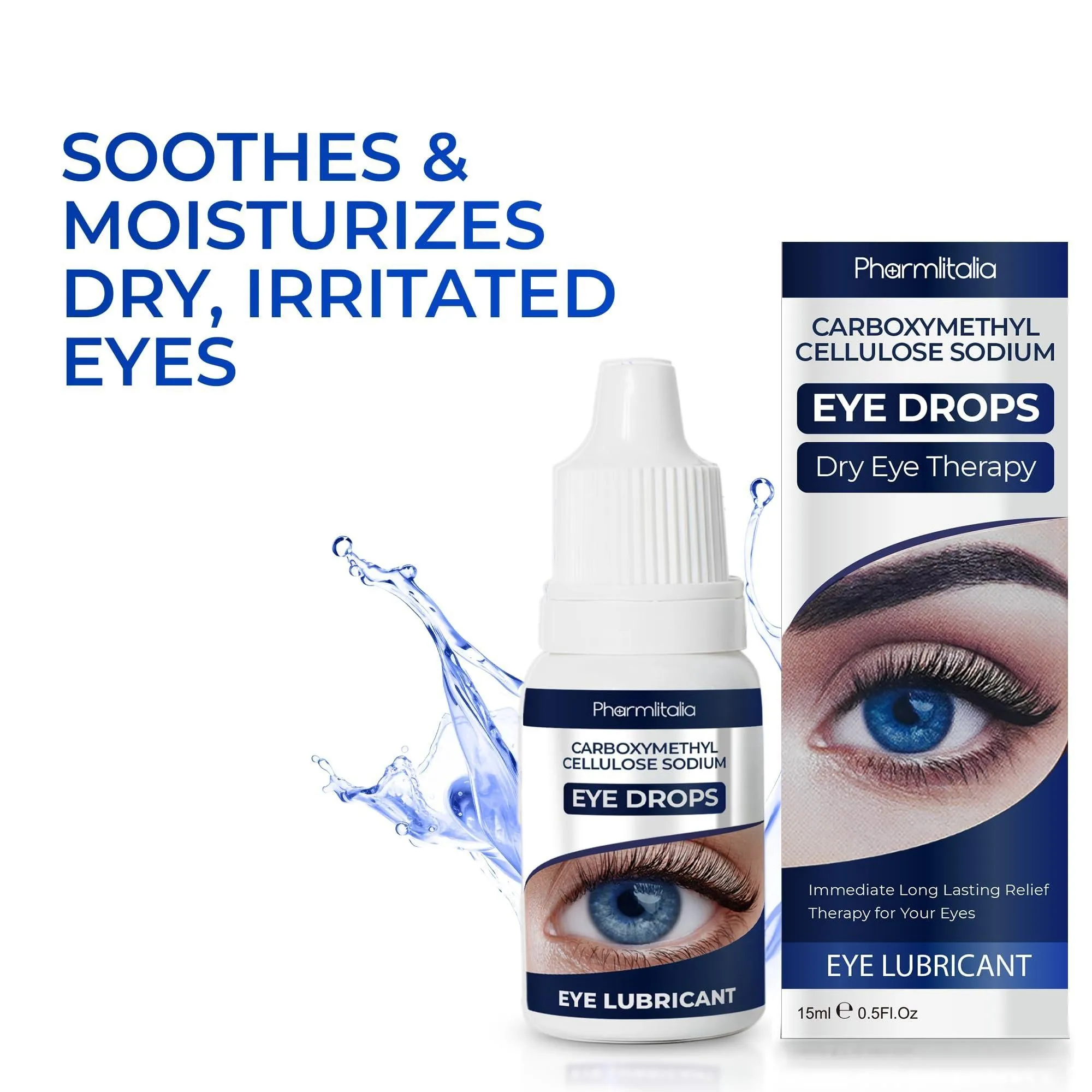 Eye Drops for Dry Eyes Gentle Therapy for Irritated Dry Itchy Sensitive Eyes