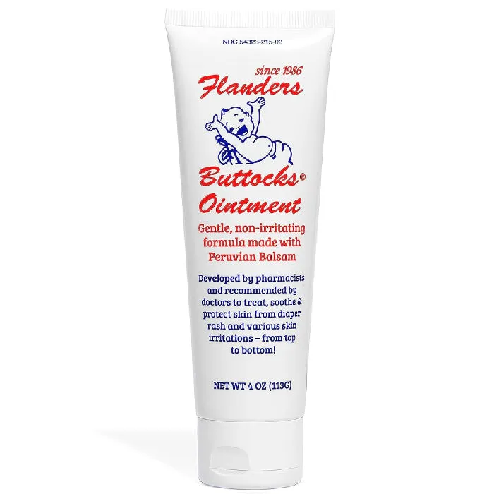 Flanders Buttocks Diaper Rash Ointment 4 oz