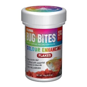 Fluval Bug Bites Colour Enhancing Flakes