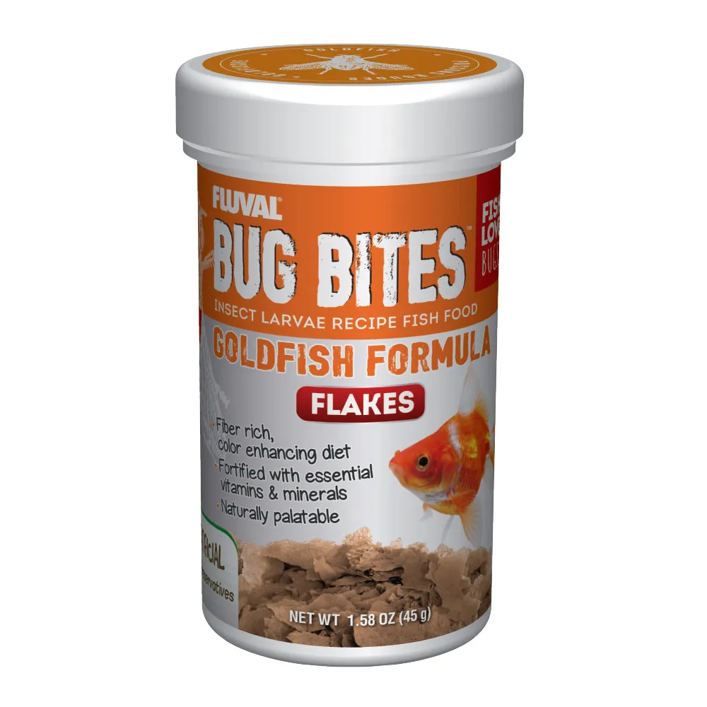 Fluval Bug Bites Goldfish Flake