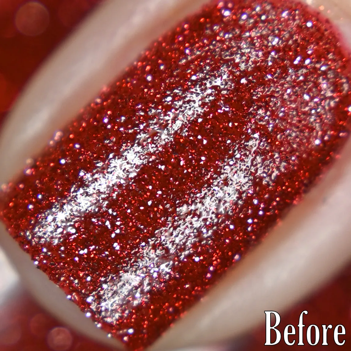 Glitter Shell ~ 5-free texture/glitter smoothing topcoat