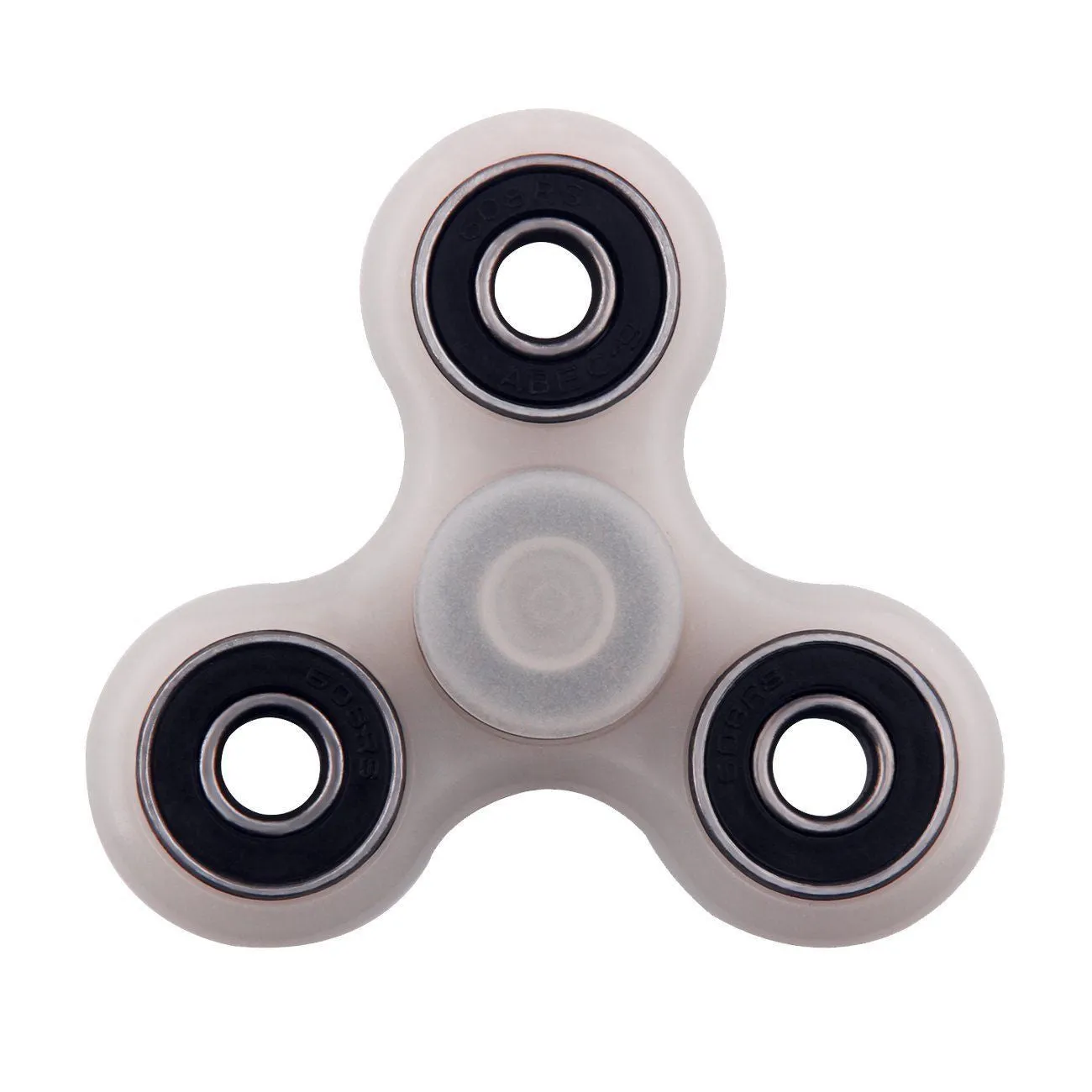 Glow in the Dark Luminous Fidget Hand Finger Tri Spinner Stress Toy Colors