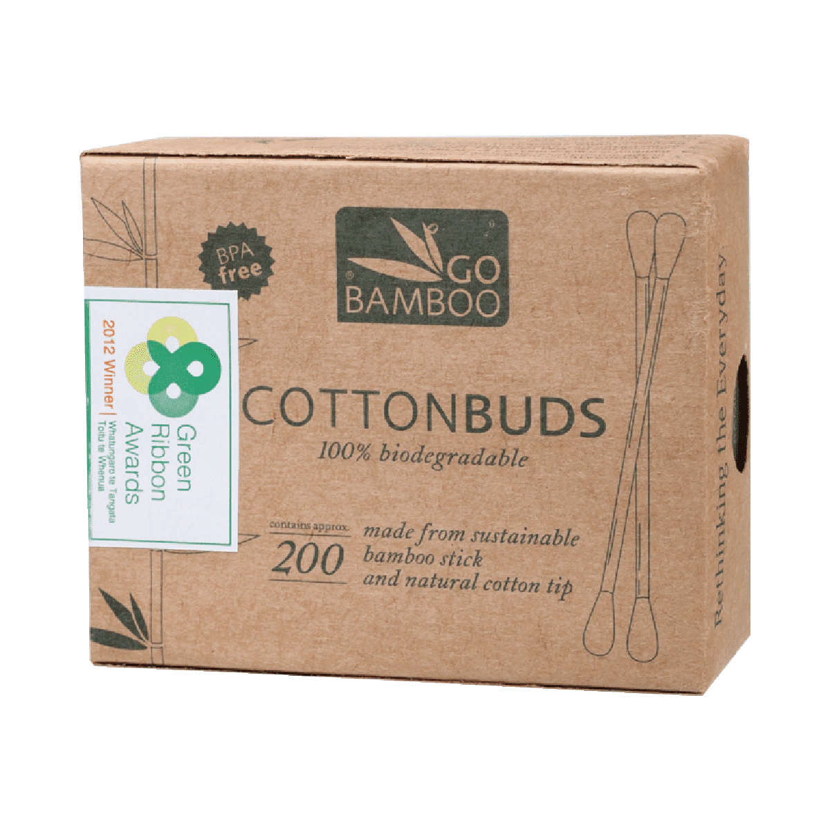 Go Bamboo Cotton Buds