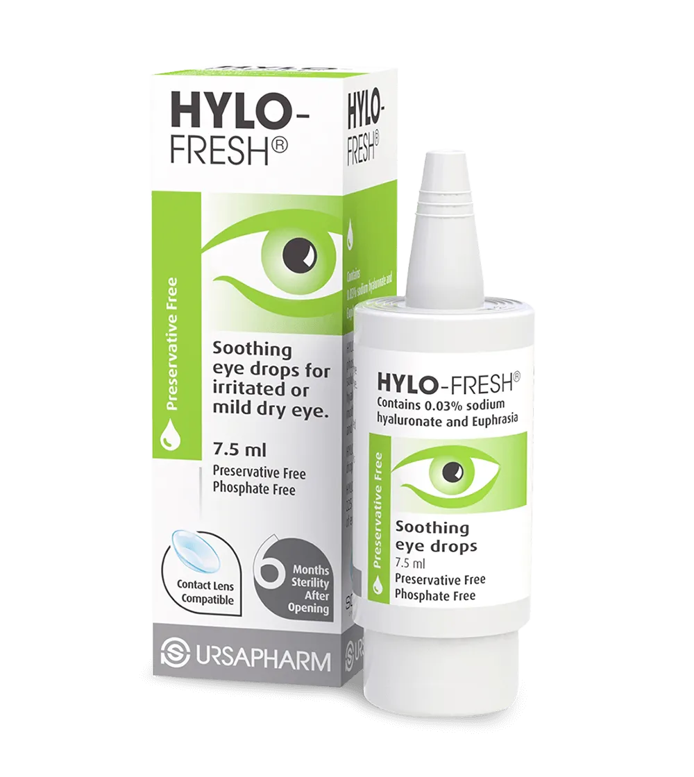 Hylo-Fresh Preservative Free Eye Drops 7.5ml