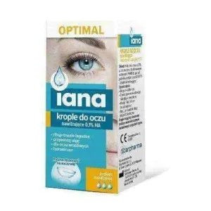 Iana Optimal Eye Drops Moisturizing 0.1% HA 10ml