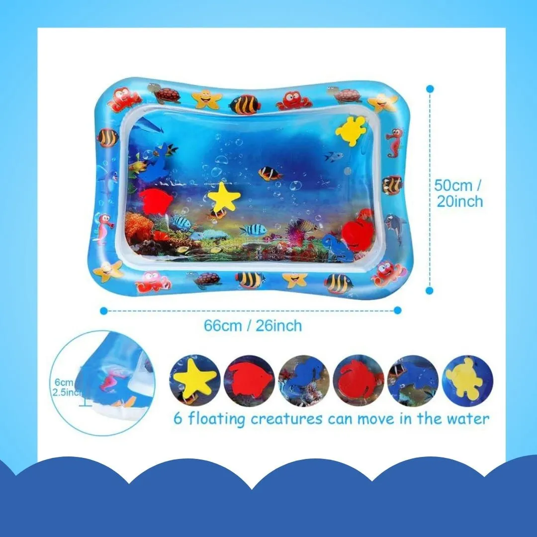 Inflatable Tummy Time Water Mat