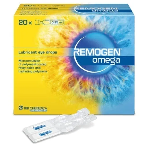 Keratoconjunctivitis sicca, REMOGEN Omega eye drops