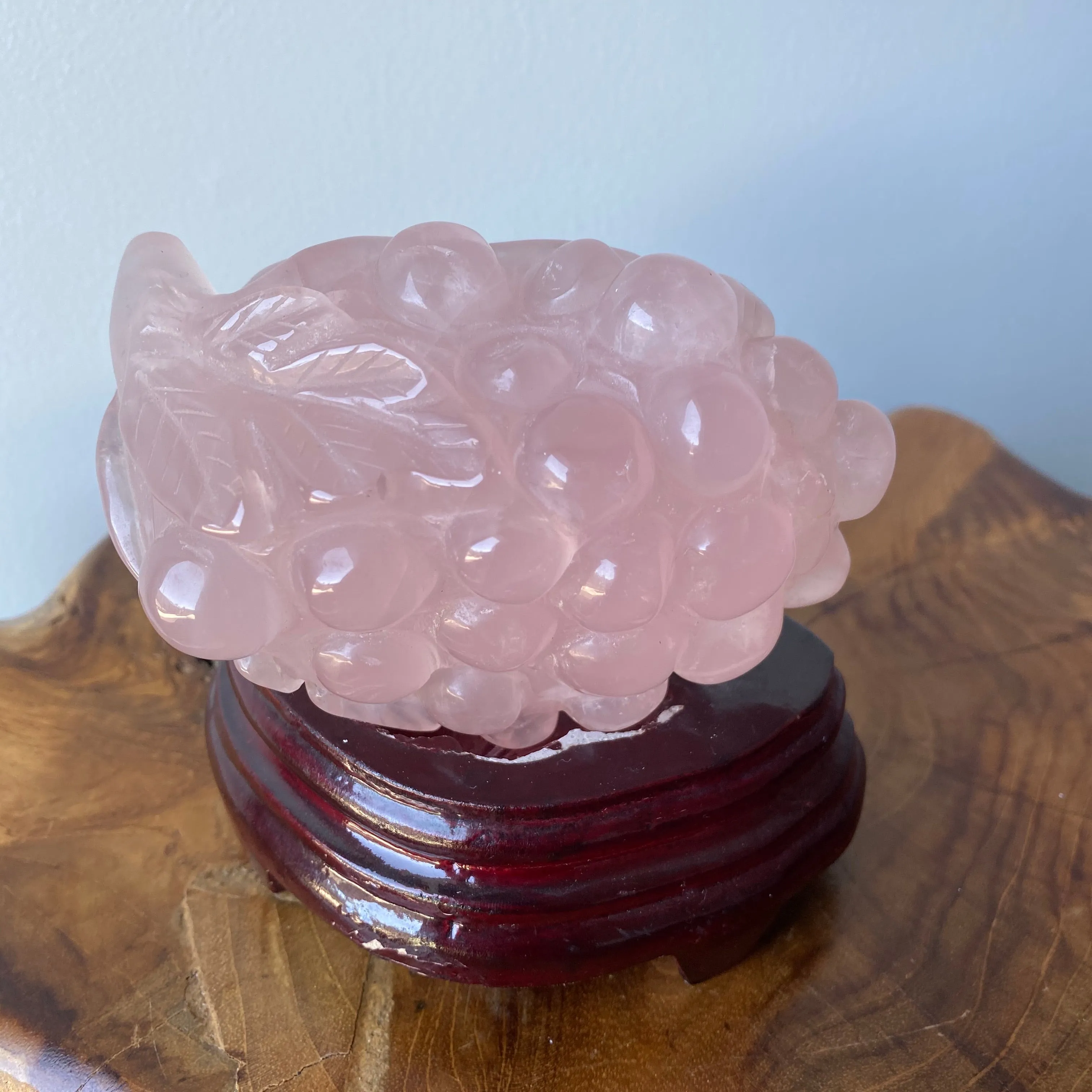 Medium Rose Quartz Grapes A