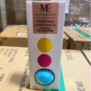 Modern Expressions Three Pack Stress Balls (96 Pcs lot)