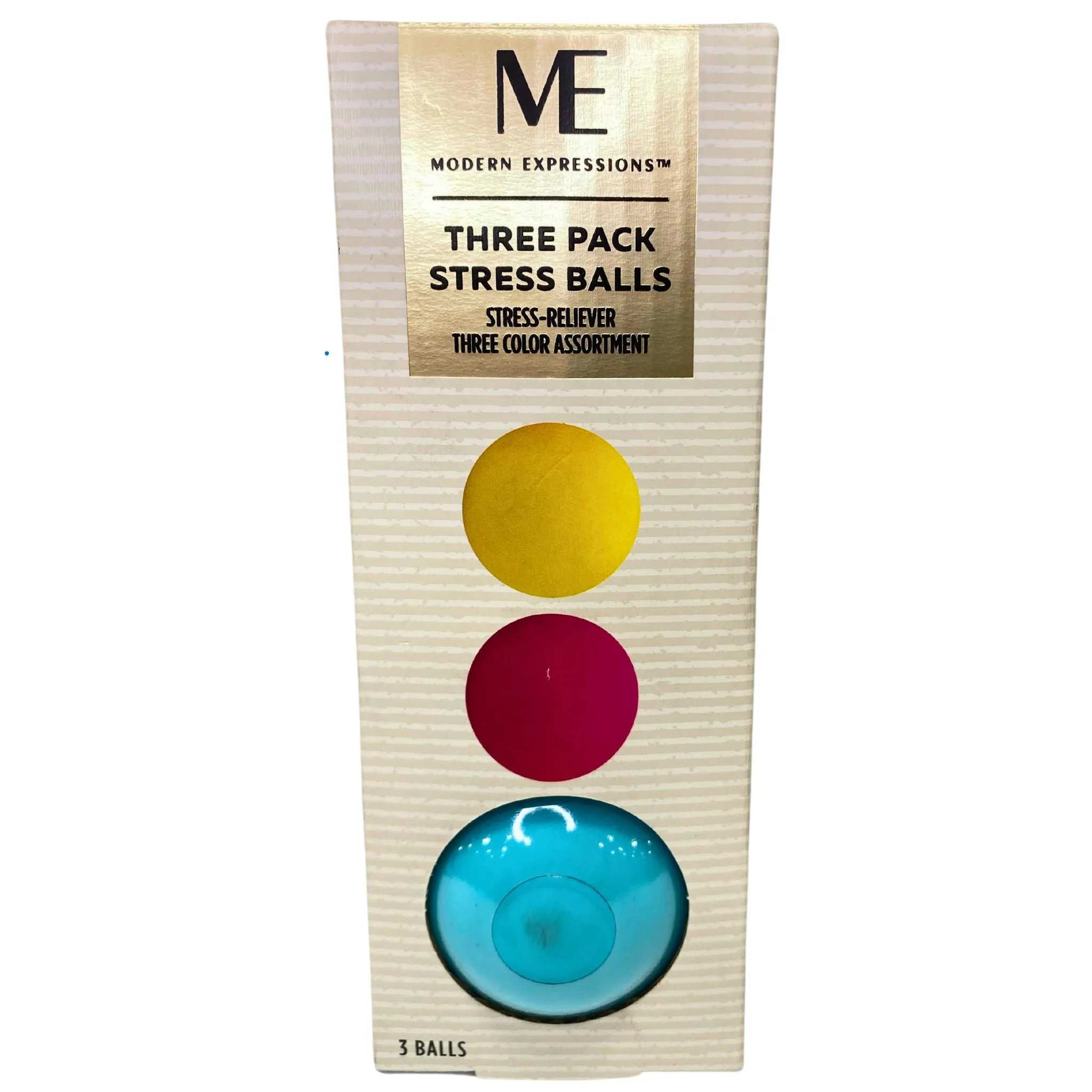 Modern Expressions Three Pack Stress Balls (96 Pcs lot)