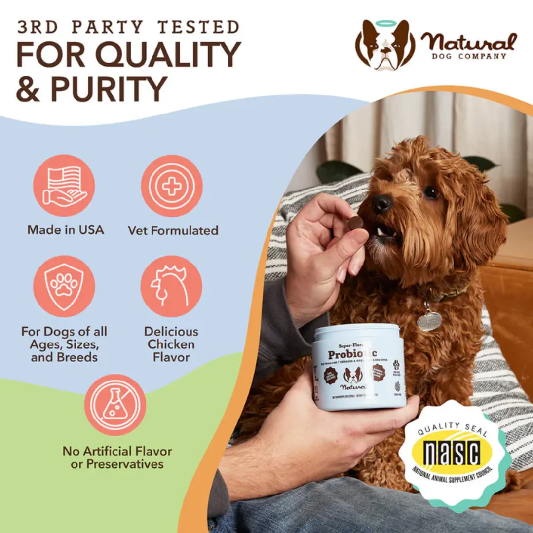 Natural Dog Company Probiotic Chews