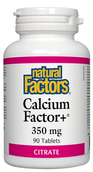 Natural Factors Calcium Factor  (350mg) (90 Tablets)