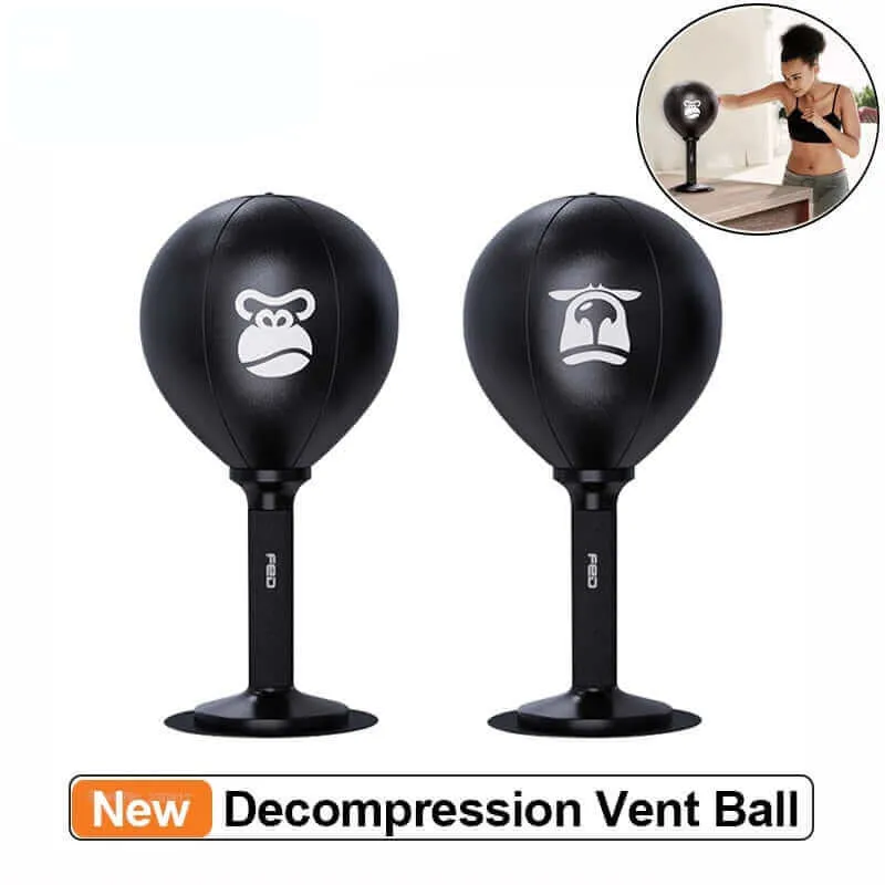 New Desktop Stress Relief Boxing Ball | High Elasticity & Strong Suction Vent Ball