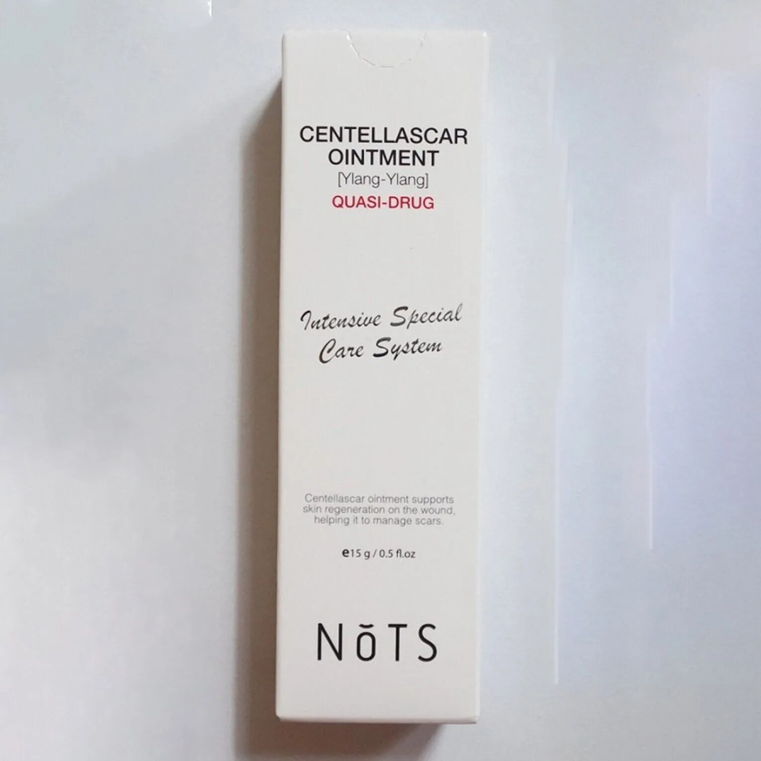 NoTS Centellascar Ointment Ylang-Ylang Healing Wounds Scars Asiatica