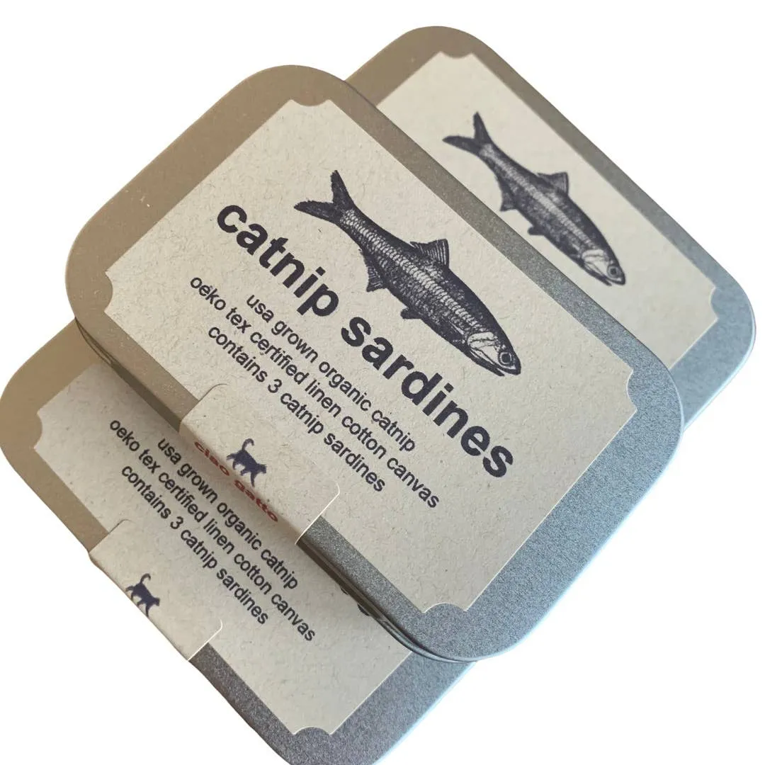 Organic Catnip Sardines