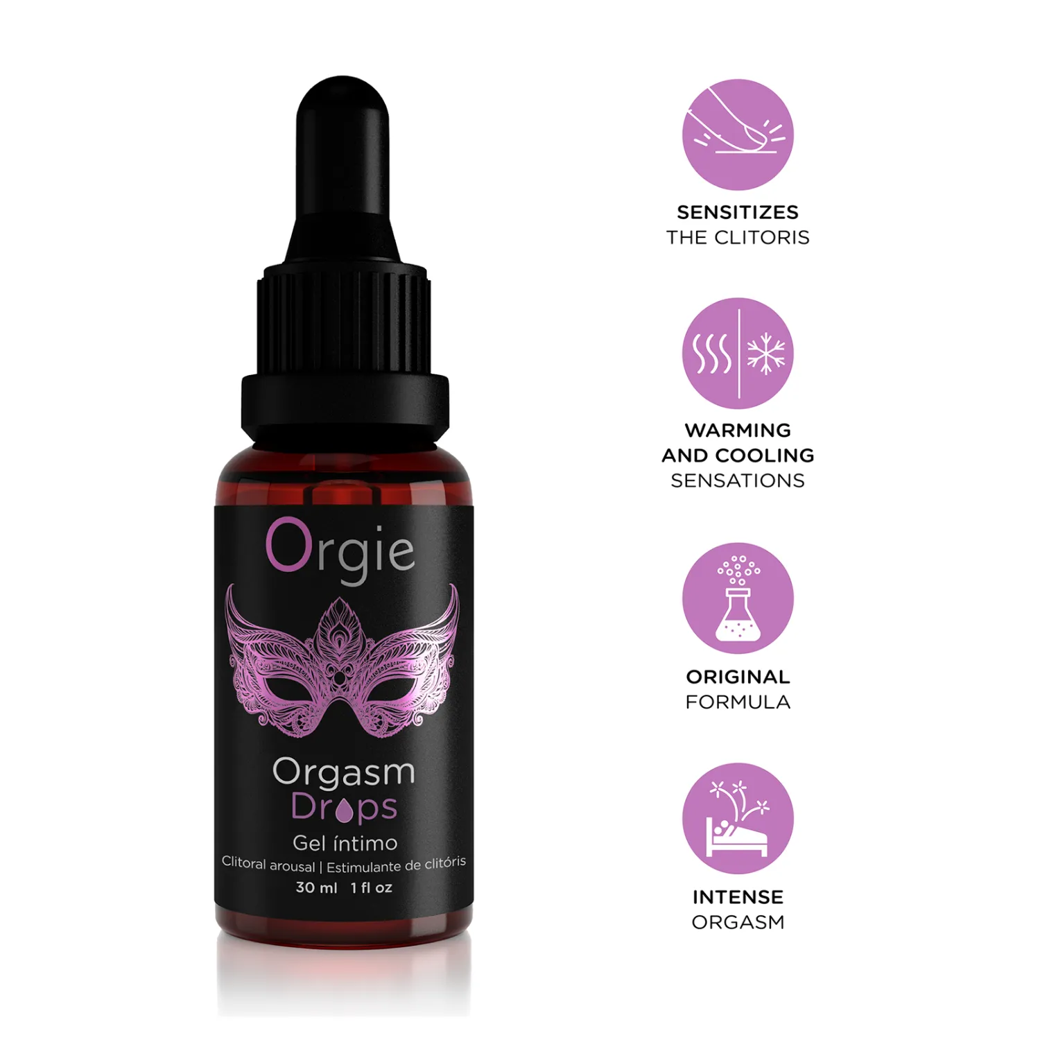 Orgie Orgasm Drops Gel Intimo 30ml