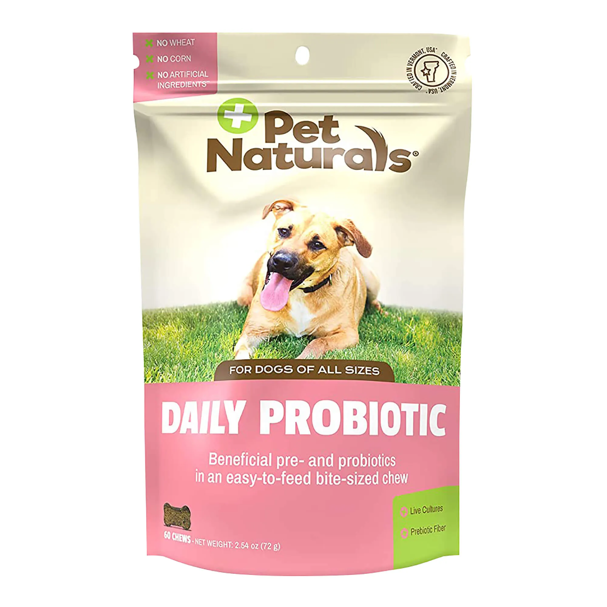 Pet Naturals Daily Probiotic Chew for Dogs, 60 ct