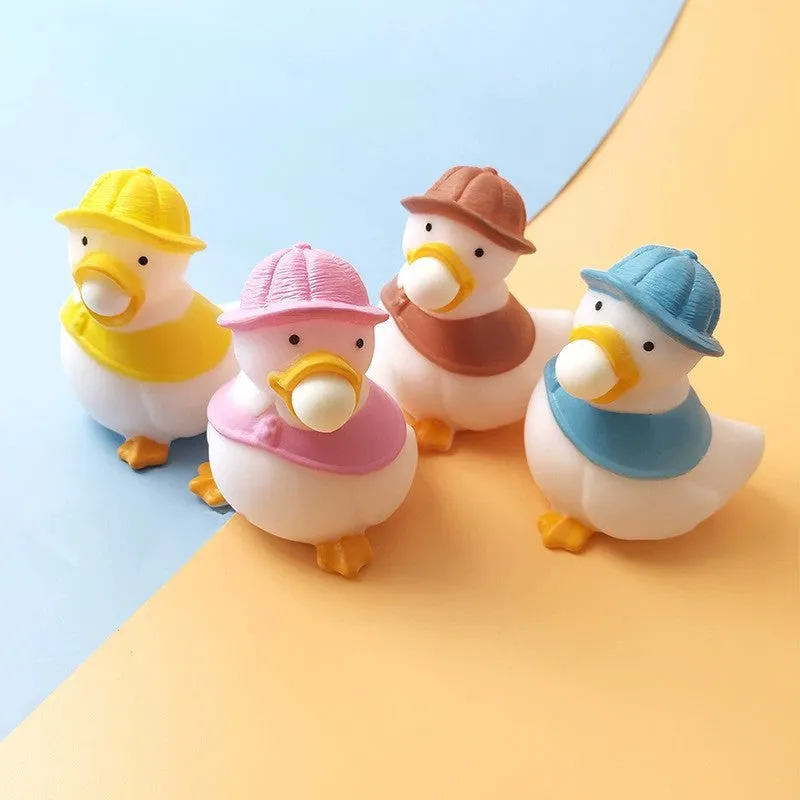 Popular Bubble-Squeezing Tangle Duck Stress Toys, TO0061