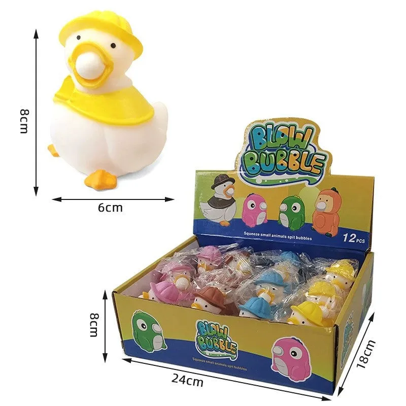 Popular Bubble-Squeezing Tangle Duck Stress Toys, TO0061