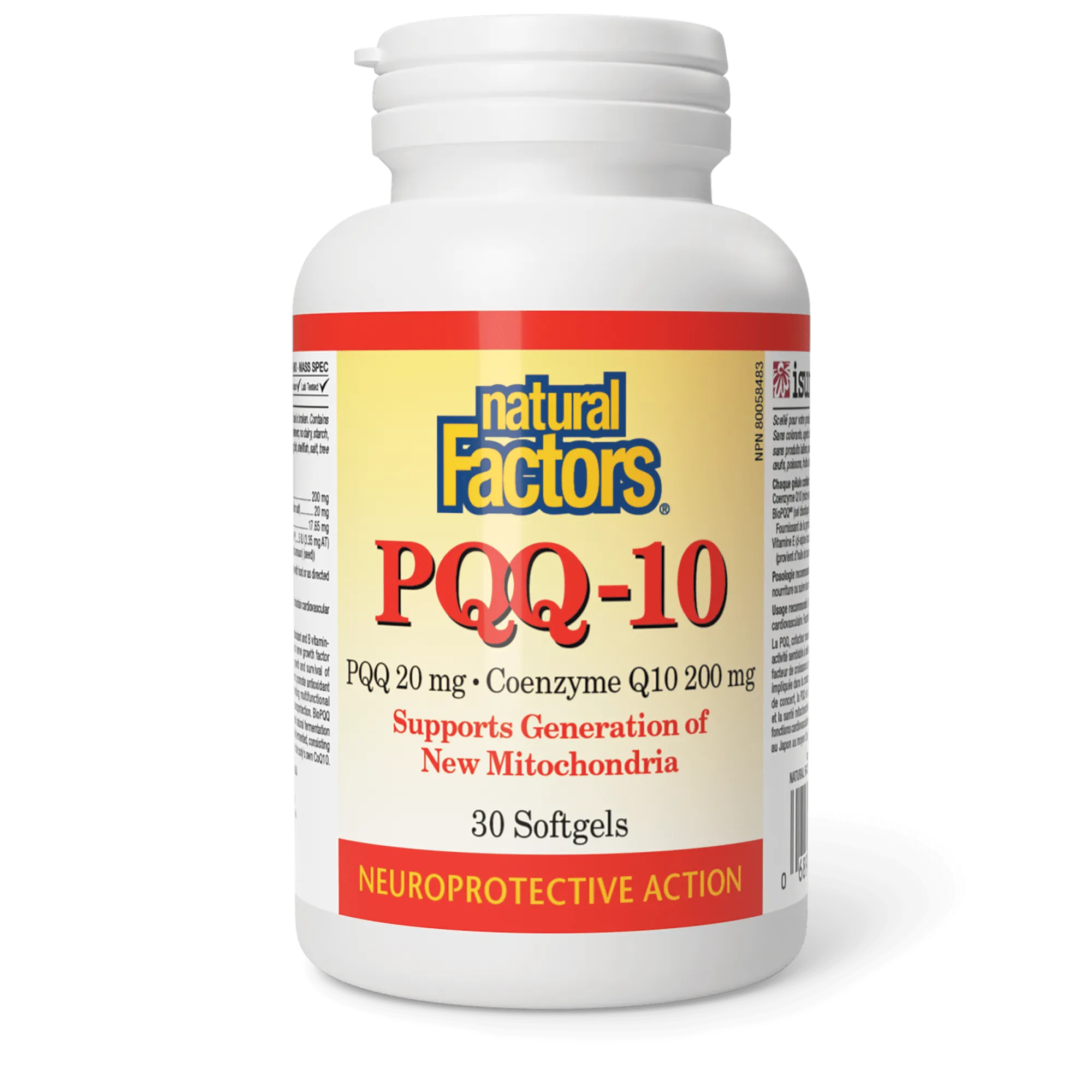 PQQ-10 20 mg · Coenzyme Q10 200 mg