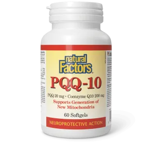 PQQ-10 20 mg · Coenzyme Q10 200 mg