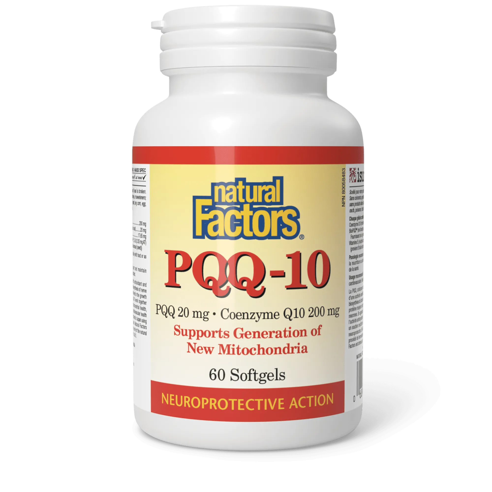 PQQ-10 20 mg · Coenzyme Q10 200 mg