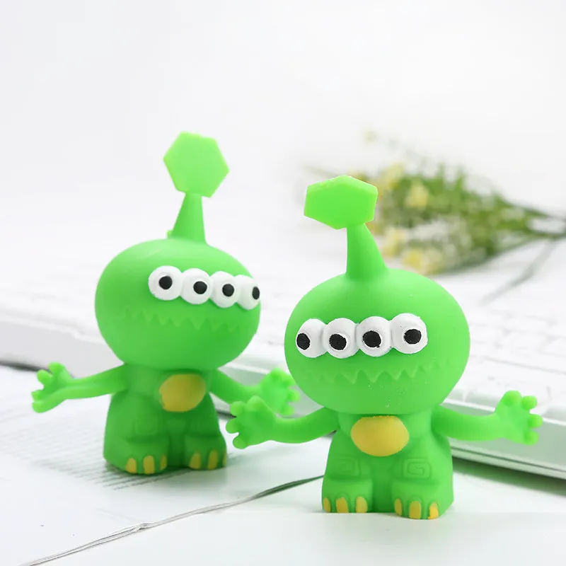 PROLOSO Squishy Toys Fidget Squeeze Monsters Stress Relief 6 Pcs