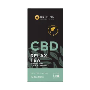 Rethink CBD Relax Tea 2mg 10 Tea Bags