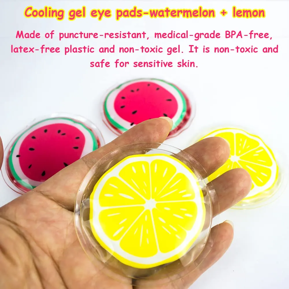 Revitalize Eyes with Reusable Gel Pads for Hot  Cold Therapy