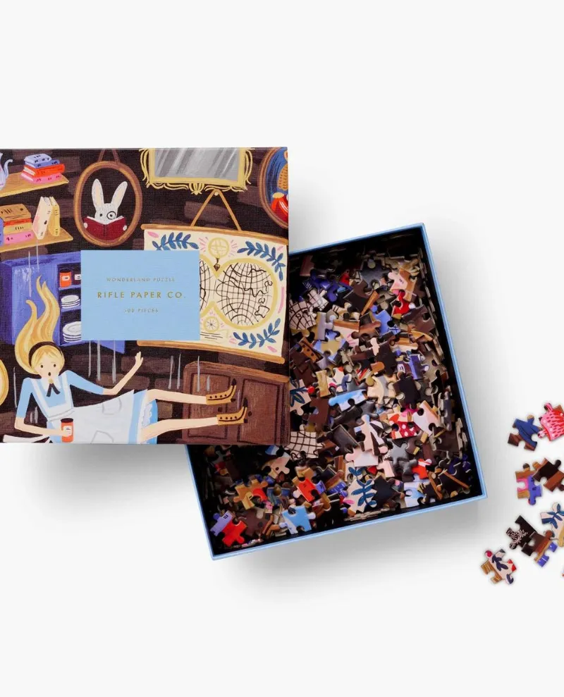 Rifle Paper Co. Alice Wonderland Jigsaw