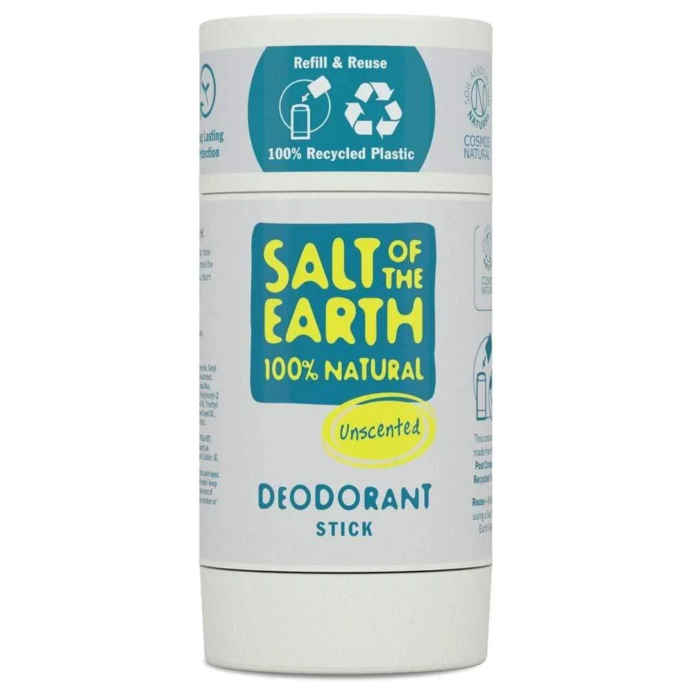 Salt of The Earth Natural Deodorant Stick (Refillable) - Unscented