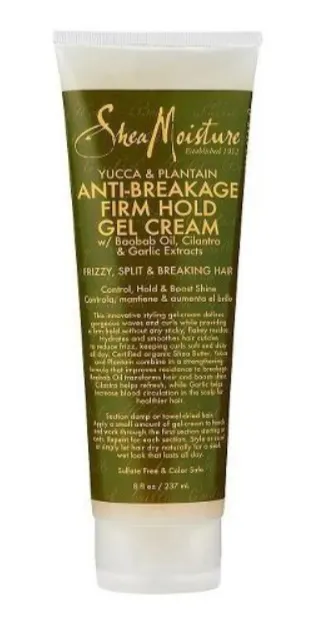 SHEA MOISTURE - YUCCA & PLANTAIN ANTI-BREAKAGE FIRM HOLD GEL CREME