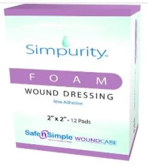 Simpurity Foam Wound Dressing Non-Adhesive