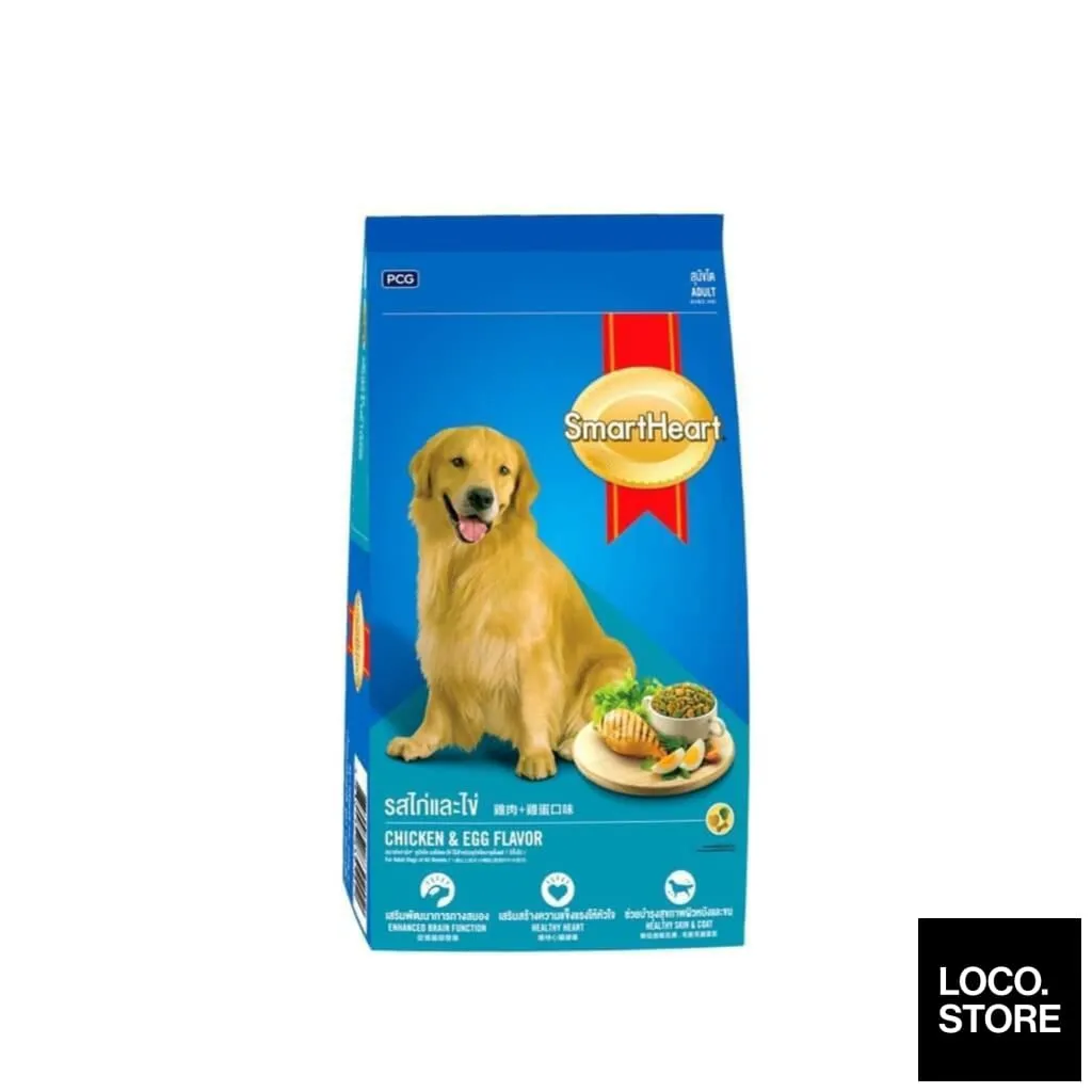 Smart Heart Adult Dog Food Chicken & Egg 3kg